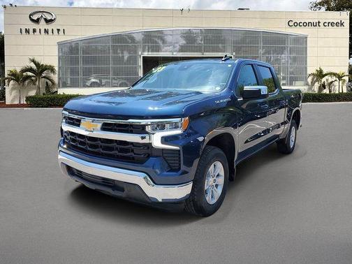 Blue Metallic 2023 Chevrolet Silverado 1500 LT