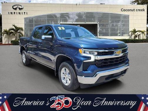 Blue Metallic 2023 Chevrolet Silverado 1500 LT