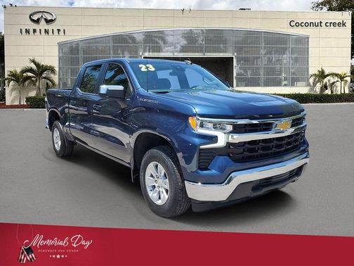 Blue Metallic 2023 Chevrolet Silverado 1500 LT
