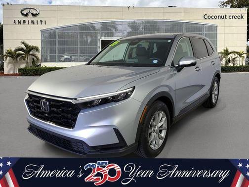 Platinum White Pearl 2025 Honda CR-V EX