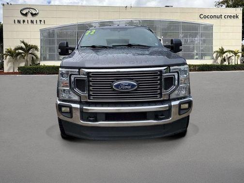 Gray Metallic 2022 Ford F-350 Lariat Super Duty