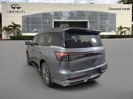 Gray 2027 INFINITI QX80 Luxe