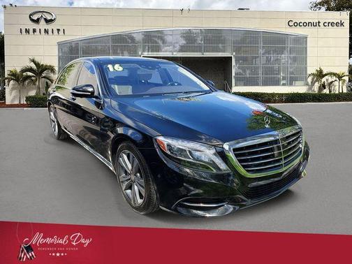 Magnetite Black Metallic 2016 Mercedes-Benz S-Class S 550