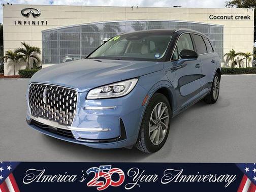 Blue Metallic 2024 Lincoln Corsair Grand Touring