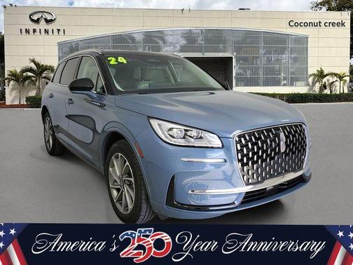 Blue Metallic 2024 Lincoln Corsair Grand Touring