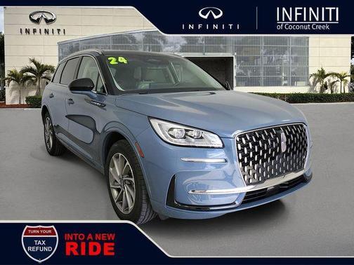 Blue Metallic 2024 Lincoln Corsair Grand Touring