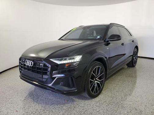 Orca Black Metallic 2019 Audi Q8 3.0T Prestige