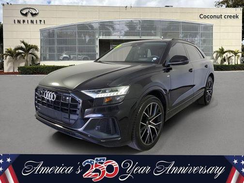 Orca Black Metallic 2019 Audi Q8 3.0T Prestige