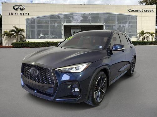 Hermosa Blue 2023 INFINITI QX50 SPORT