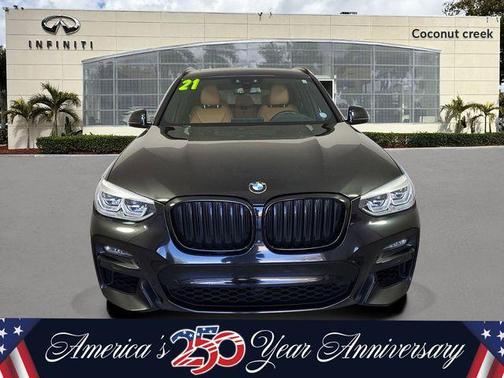 Black Sapphire Metallic 2021 BMW X3 M40i