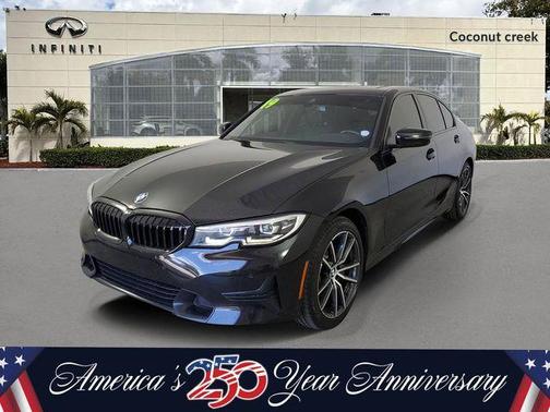 Jet Black 2019 BMW 330 i xDrive