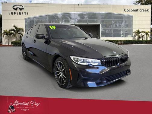 Jet Black 2019 BMW 330 i xDrive