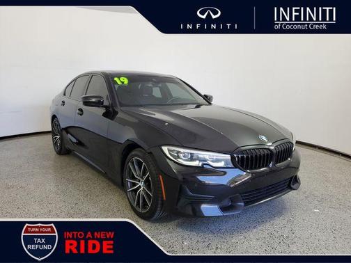 Jet Black 2019 BMW 330 i xDrive