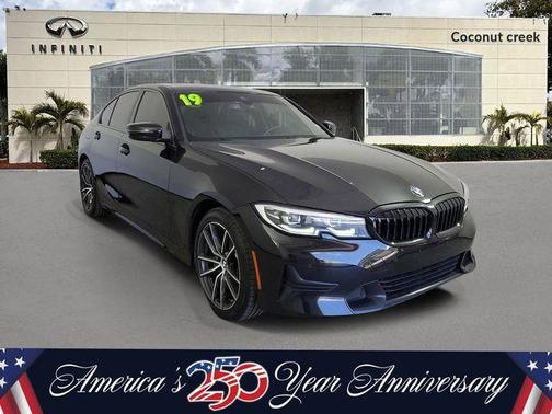 Jet Black 2019 BMW 330 i xDrive