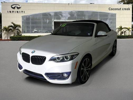 White Metallic 2018 BMW 230 i