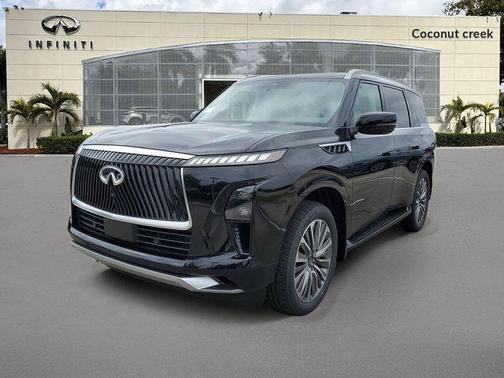 Black Obsidian 2026 INFINITI QX80 Luxe