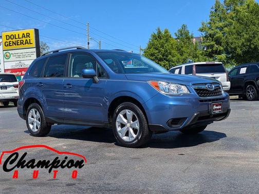 Quartz Blue Pearl 2016 Subaru Forester 2.5i Premium