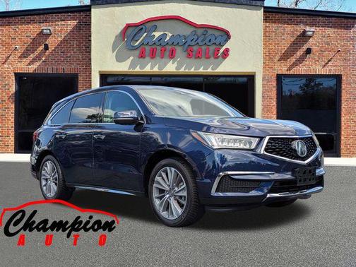 Blue 2018 Acura MDX 3.5L w/Technology Package