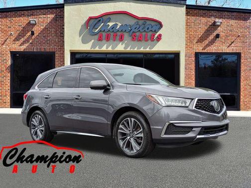 Gray 2019 Acura MDX 3.5L w/Technology Package