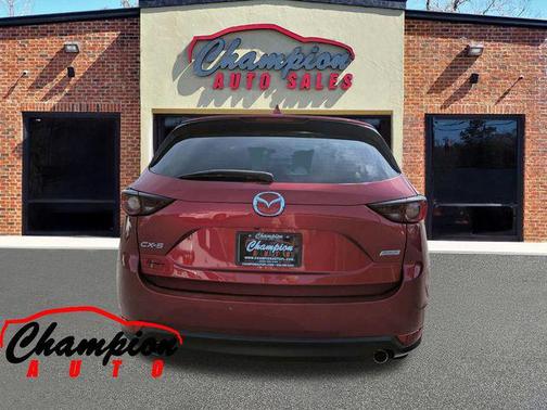 Soul Red Crystal Metallic 2018 Mazda CX-5 Sport
