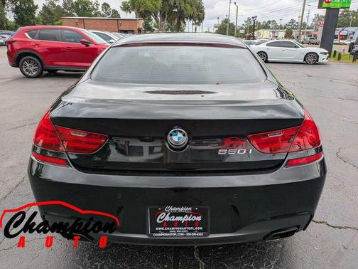 Black Sapphire Metallic 2016 BMW 650 Gran Coupe i