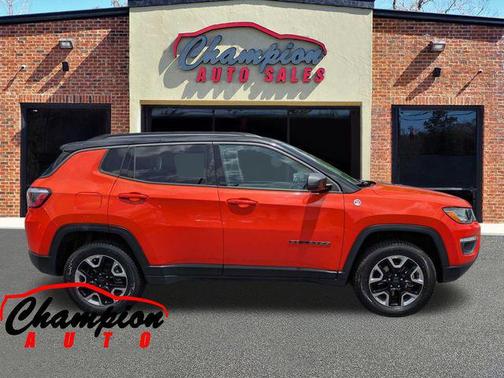 Spitfire Orange Clearcoat 2017 Jeep New Compass Trailhawk