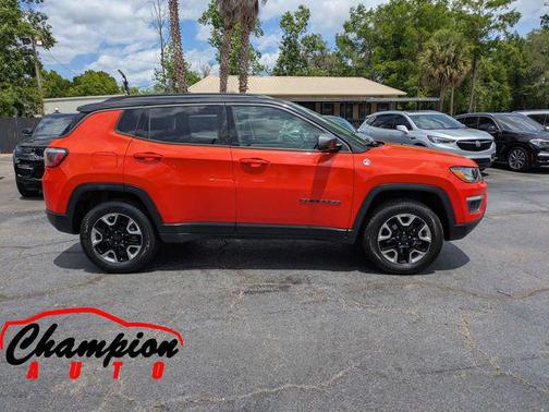 Spitfire Orange Clearcoat 2017 Jeep New Compass Trailhawk