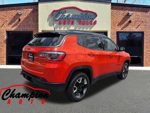 Spitfire Orange Clearcoat 2017 Jeep New Compass Trailhawk