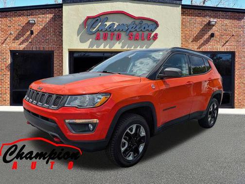 Spitfire Orange Clearcoat 2017 Jeep New Compass Trailhawk