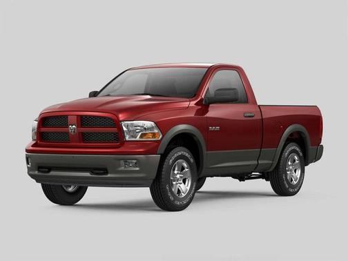 Bright Silver Metallic Clearcoat 2011 Dodge Ram 1500 SLT