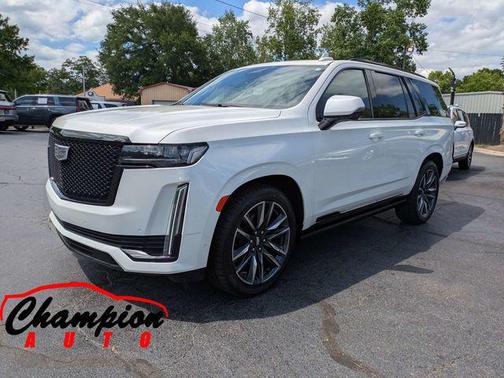 Crystal White Tricoat 2021 Cadillac Escalade Sport