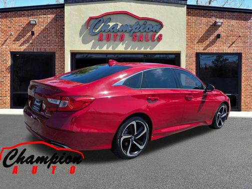 Red 2020 Honda Accord Sport 1.5T