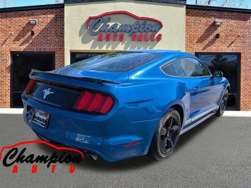 Lightning Blue Metallic 2017 Ford Mustang V6