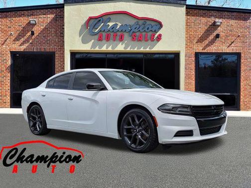 White Knuckle Clearcoat 2019 Dodge Charger SXT Plus