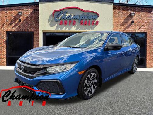 Blue 2017 Honda Civic LX