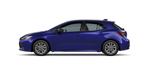 Blue Crush Metallic 2026 Toyota Corolla Hatchback SE