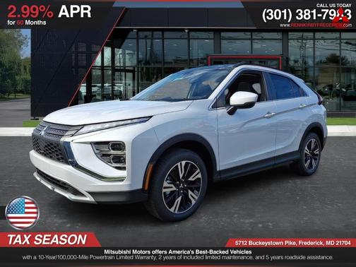 White Diamond 2026 Mitsubishi Eclipse Cross SE