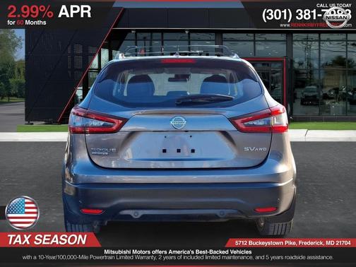 Gun Metallic 2020 Nissan Rogue Sport SV