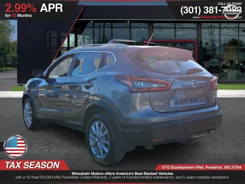 Gun Metallic 2020 Nissan Rogue Sport SV