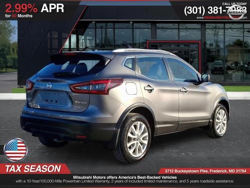 Gun Metallic 2020 Nissan Rogue Sport SV