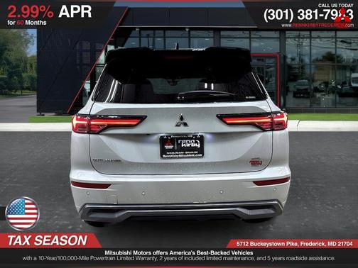 White 2026 Mitsubishi Outlander SEL