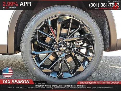 White 2025 Mitsubishi Outlander PHEV
