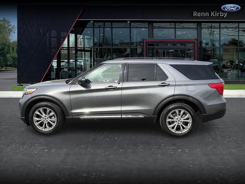 Gray 2023 Ford Explorer XLT