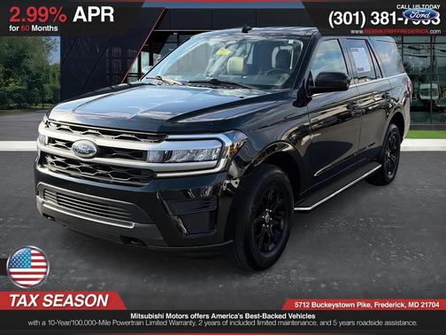 Agate Black Metallic 2022 Ford Expedition XLT
