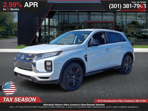 White Diamond 2025 Mitsubishi Outlander Sport