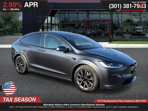 Gray 2024 Tesla Model X Base