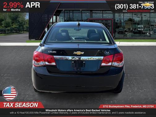 Black 2016 Chevrolet Cruze Limited 1LT