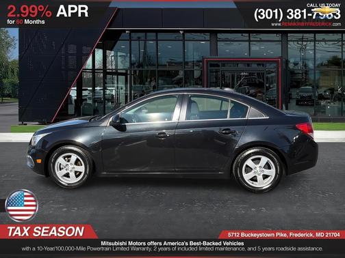 Black 2016 Chevrolet Cruze Limited 1LT