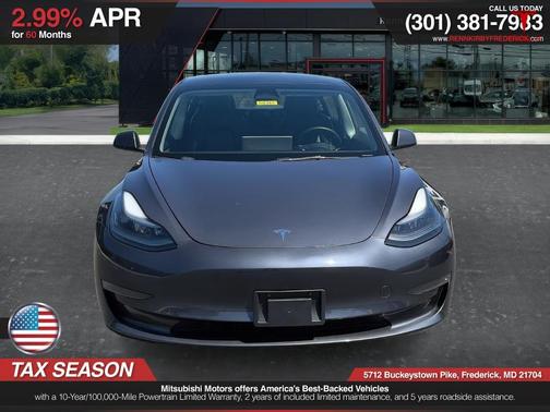 Gray 2023 Tesla Model 3 Base