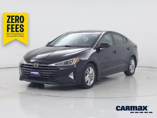 Black 2020 Hyundai ELANTRA SEL
